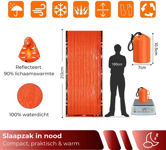 DreamGoods Compleet Noodpakket voor Thuis - Overlevingspakket Oorlog - 10.000mAh Noodradio - Denk Vooruit - 72+ uur Survival Kit - Bij Rampen - Rampenrugzak
