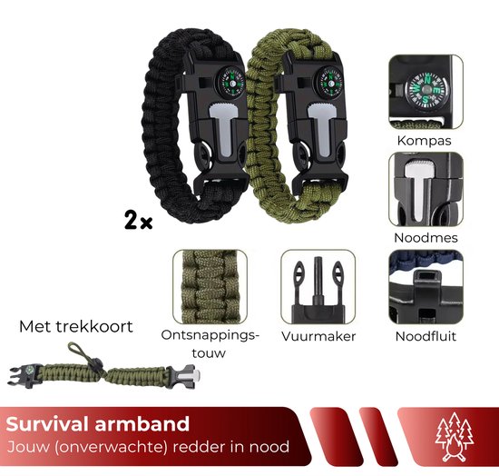 Noodradio Solar Opwindbaar - 10.000mAh - Solar Powerbank 20.000mAh - Draagbare en Opwindbare Radio - Nood Radio - Noodradio dab Solar Opwindbaar - Noodpakket voor thuis - Oorlog - Denk vooruit - Overlevingspakket - Bij Rampen