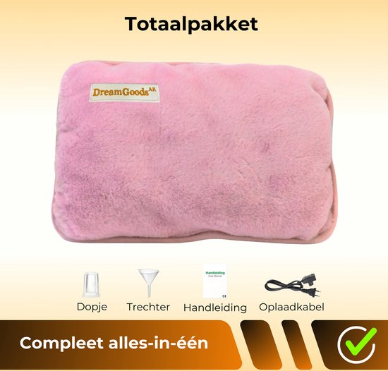 Elektrische Kruik - Roze