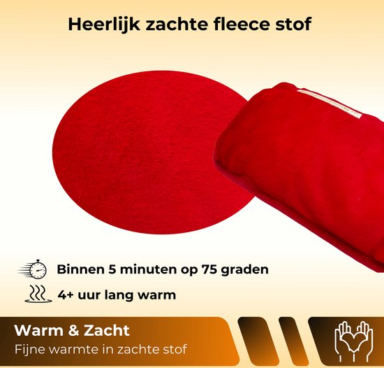 Elektrische Kruik - Rood