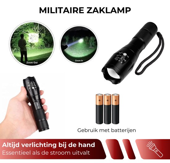 Noodradio Solar Opwindbaar - 10.000mAh - Solar Powerbank 20.000mAh - Draagbare en Opwindbare Radio - Nood Radio - Noodradio dab Solar Opwindbaar - Noodpakket voor thuis - Oorlog - Denk vooruit - Overlevingspakket - Bij Rampen variant