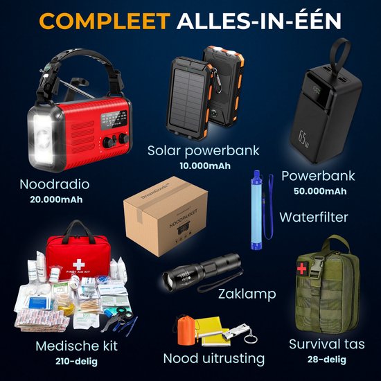 Deluxe PRO noodpakket