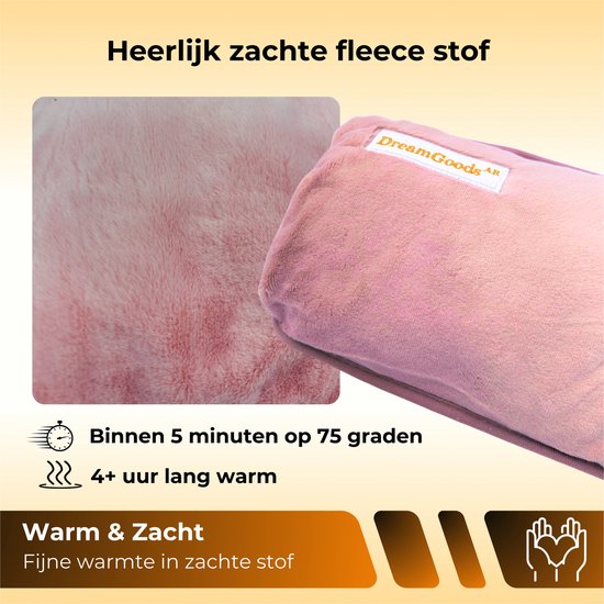 Elektrische Kruik - Roze