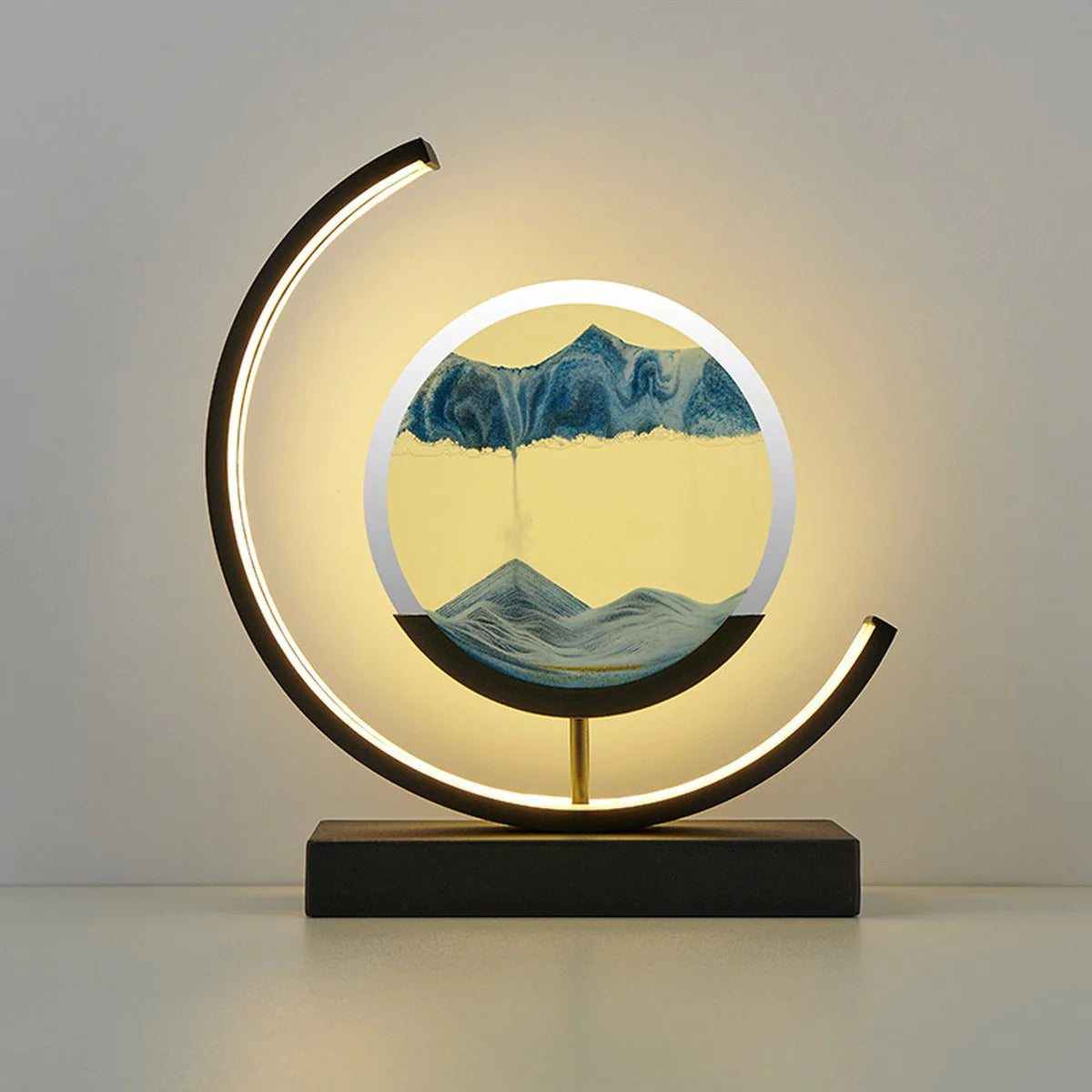 Bewegende Zandkunst Lamp