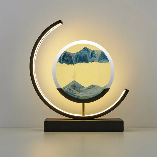 Bewegende Zandkunst Lamp
