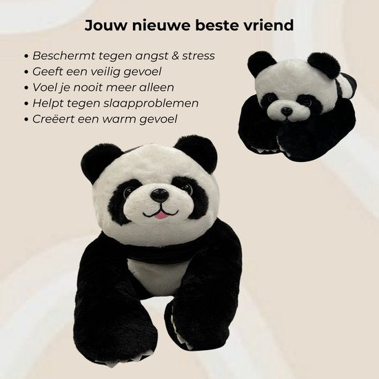 Verzwaarde pluche knuffel – Panda