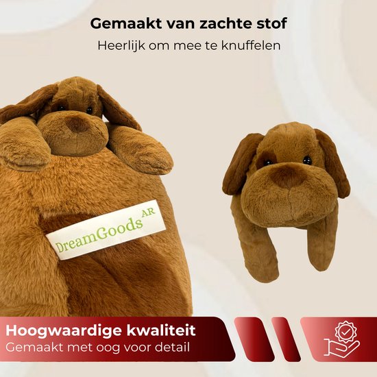 Verzwaarde pluche knuffel – Hond