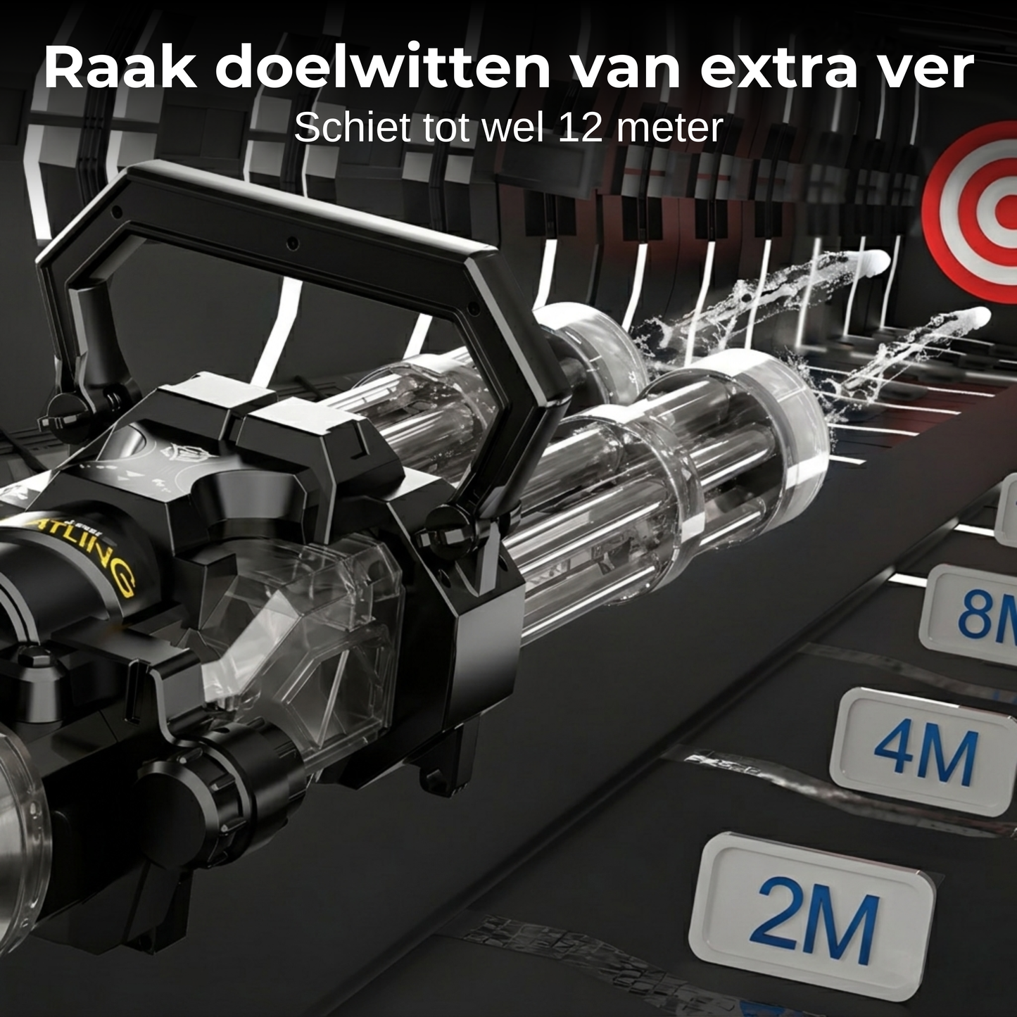 Elektrisch Waterpistool - Zwart