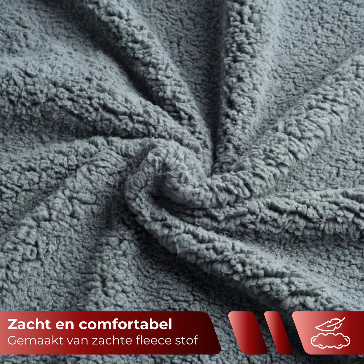 Love Blanket - Waterdicht Deken - 145x100cm - Zwart