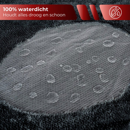 Love Blanket - Waterdicht Deken - 145x165cm - Zwart