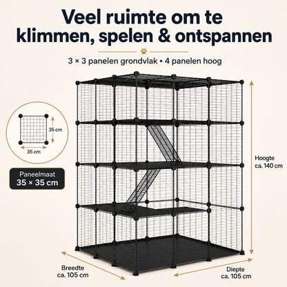 XL Kattenren voor Buiten & Binnen