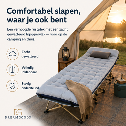 Veldbed met Matras - Opvouwbaar Campingbed