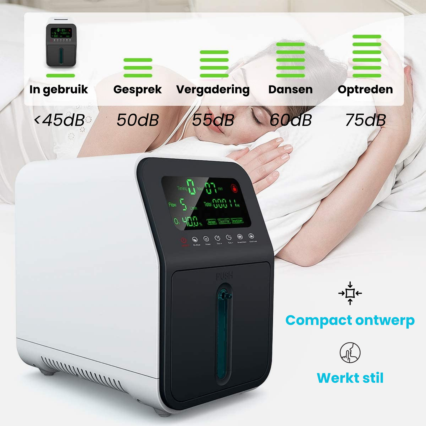 Zuurstofconcentrator – 1L/9L