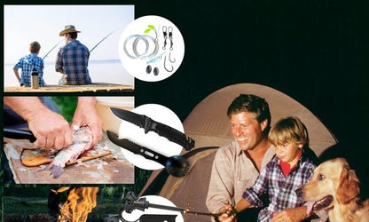 Noodpakket voor Thuis - Survivalsets- Overstroming - Compatibele Tas en Noodtent- First aid kit - Avontuur - Noodpakket Stroomuitval/Overstroming/Oorlog - Overlevingspakket - Rampenpakket - EHBO Set Noodpakket oorlog - Prepper pakket - Kit de survie