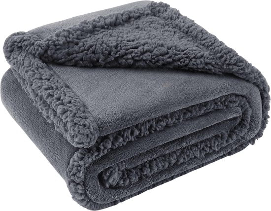 Love Blanket - Waterdicht Deken - 145x165cm - Grijs