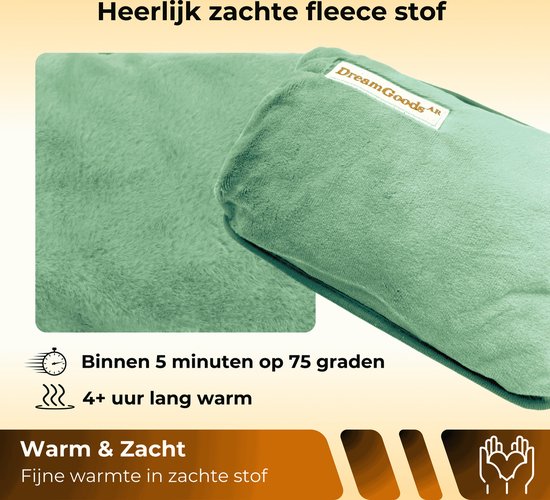 Elektrische Kruik - met Handwarmer - Oplaadbare Kruik met Hoes - Warmwaterkruik - Met Handverwarmer - Handenverwarmer - Warmtekussen - Oplaadbaar - Electrische en Oplaadbare Kruik - Baby, Kinderen & Volwassenen