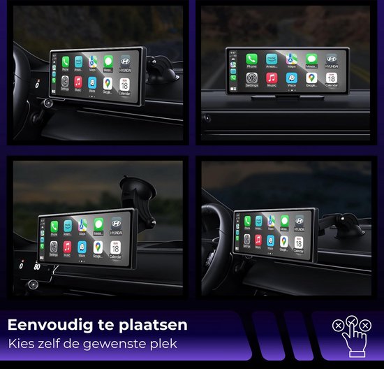 Carplay Scherm - met achteruit camera