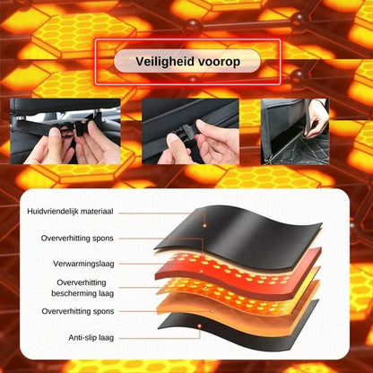 Autostoel Verwarmingskussen
