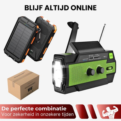 DreamGoods PRO - Gezins-Noodpakket - Overleven bij Oorlog, Stroomuitval & Rampen - Compleet Overlevingspakket - Denk Vooruit - 72+ uur Survival Kit bij Rampen - Noodpakket voor Thuis - Rampenrugzak