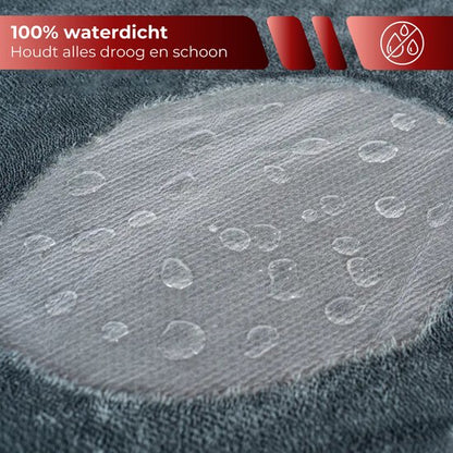 Love Blanket - Waterdicht Deken - 145x165cm - Grijs