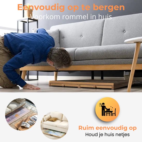 DreamGoods Puzzeltafel - In Hoogte Verstelbaar - Draaibaar Puzzelbord met Opbergsysteem - 1500 stukjes - 4 lades - Houten - Puzzeltafel - Puzzelplank - Puzzelmap - Puzzelmat - Portapuzzle - Puzzelplaat - Puzzel - Puzzeltafel met Lades