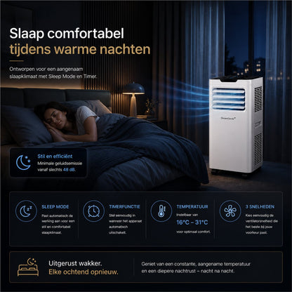 DreamGoods Mobiele Airco - 12000 BTU
