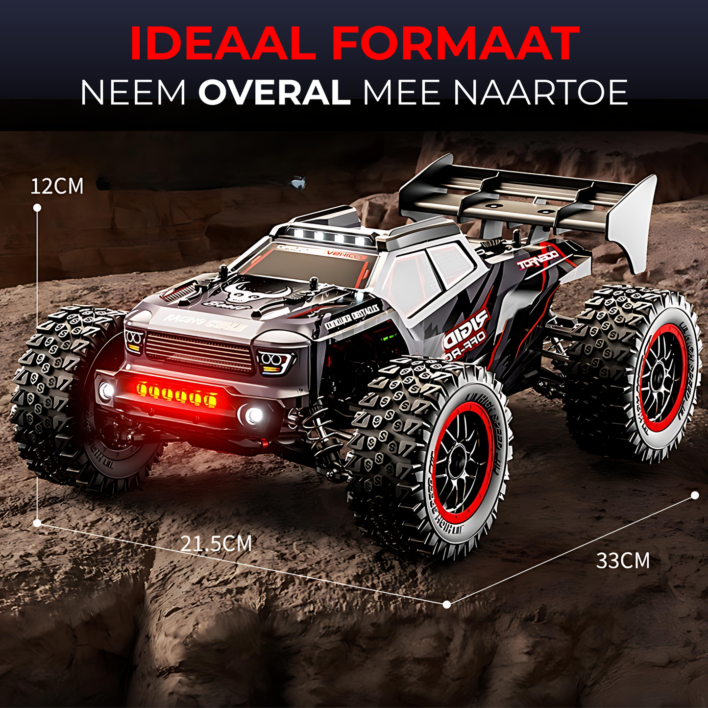 Bestuurbare RC Auto - 80km/u