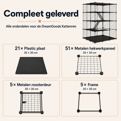 XL Kattenren voor Buiten & Binnen