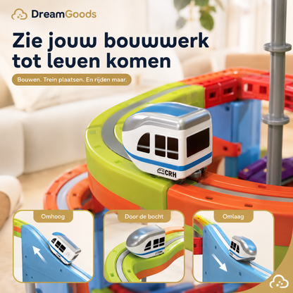 Cube Track - Elektrische Treinbaan - 88-Delig