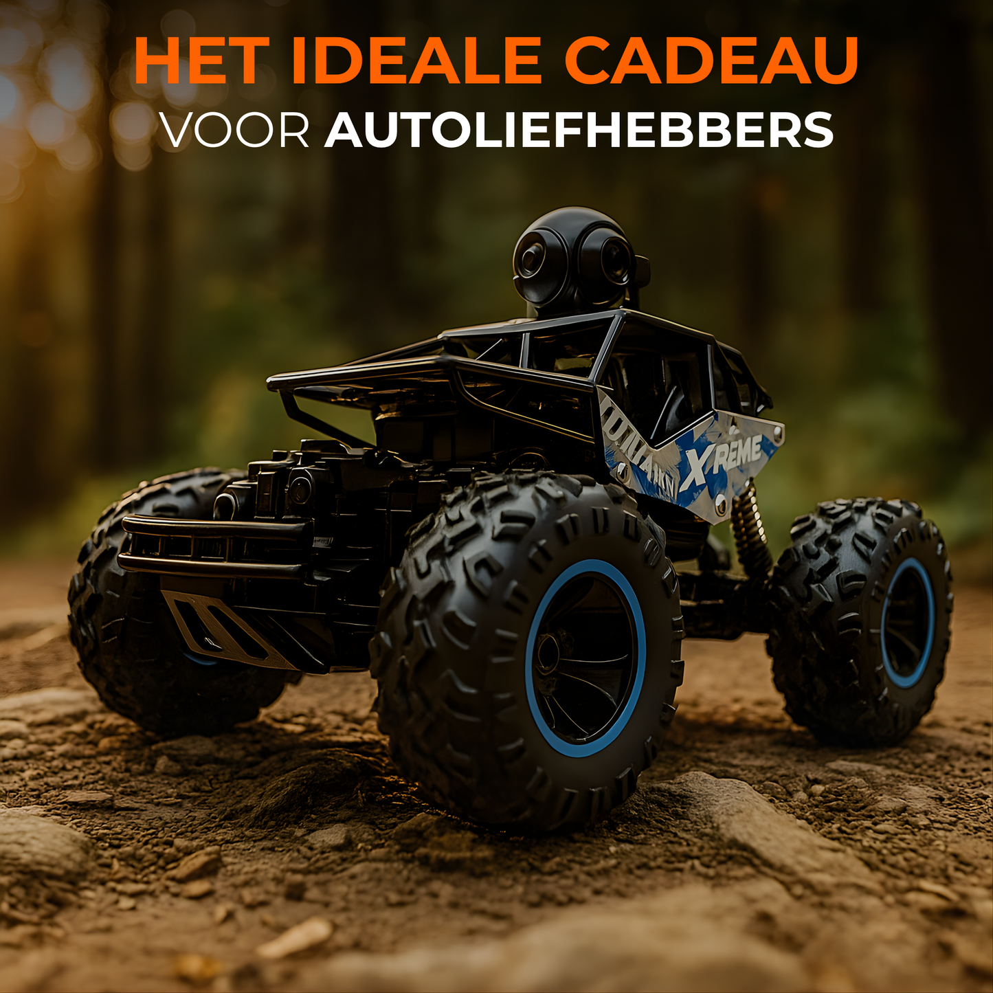 Bestuurbare Auto met Draaibare HD Camera