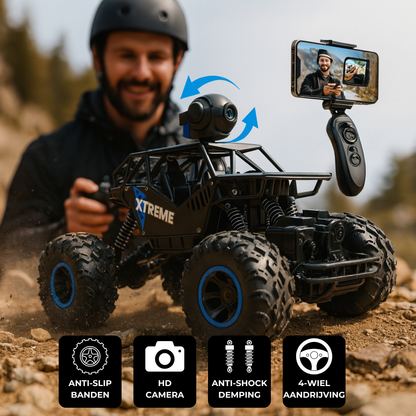 Bestuurbare Auto met Draaibare HD Camera