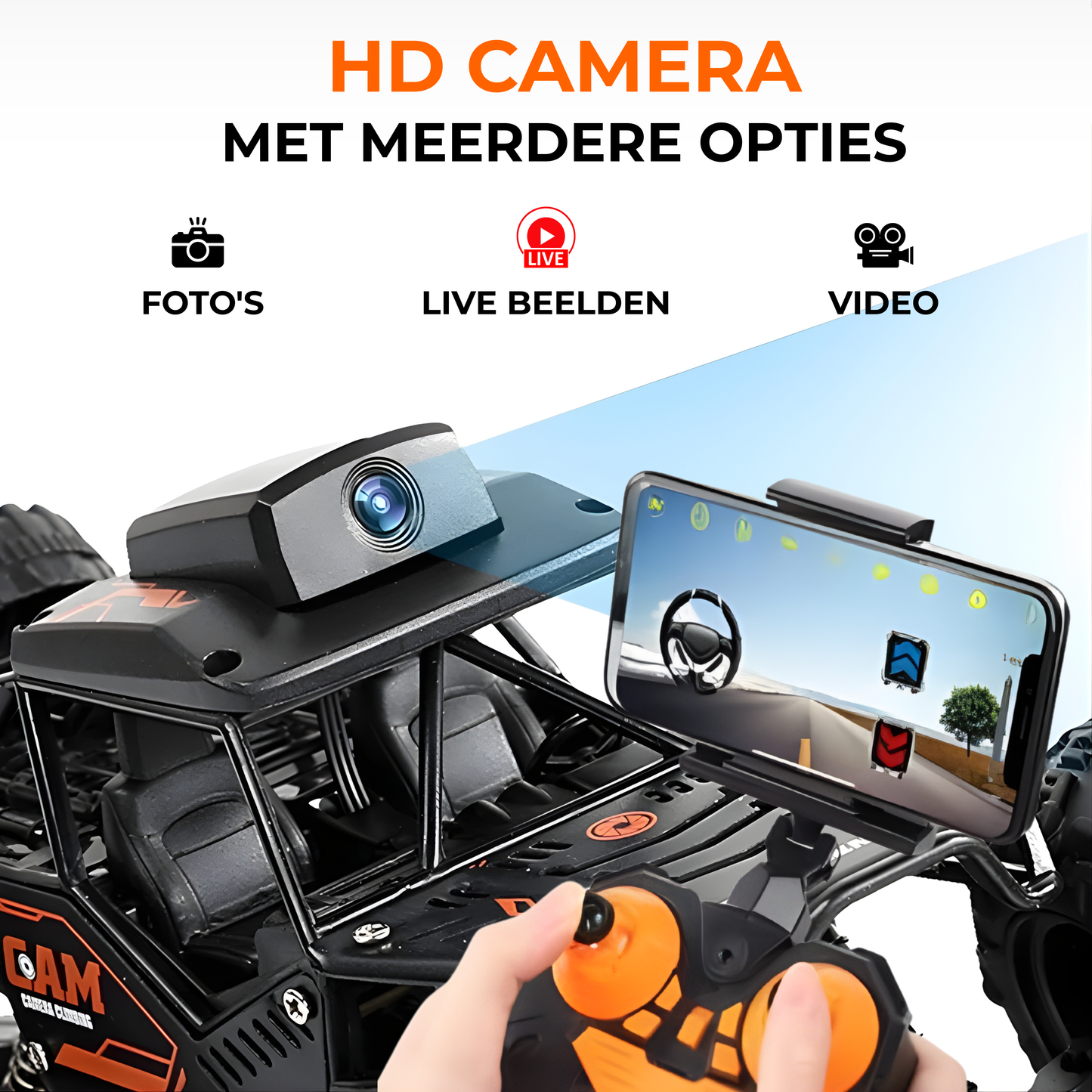 Bestuurbare Auto met Camera