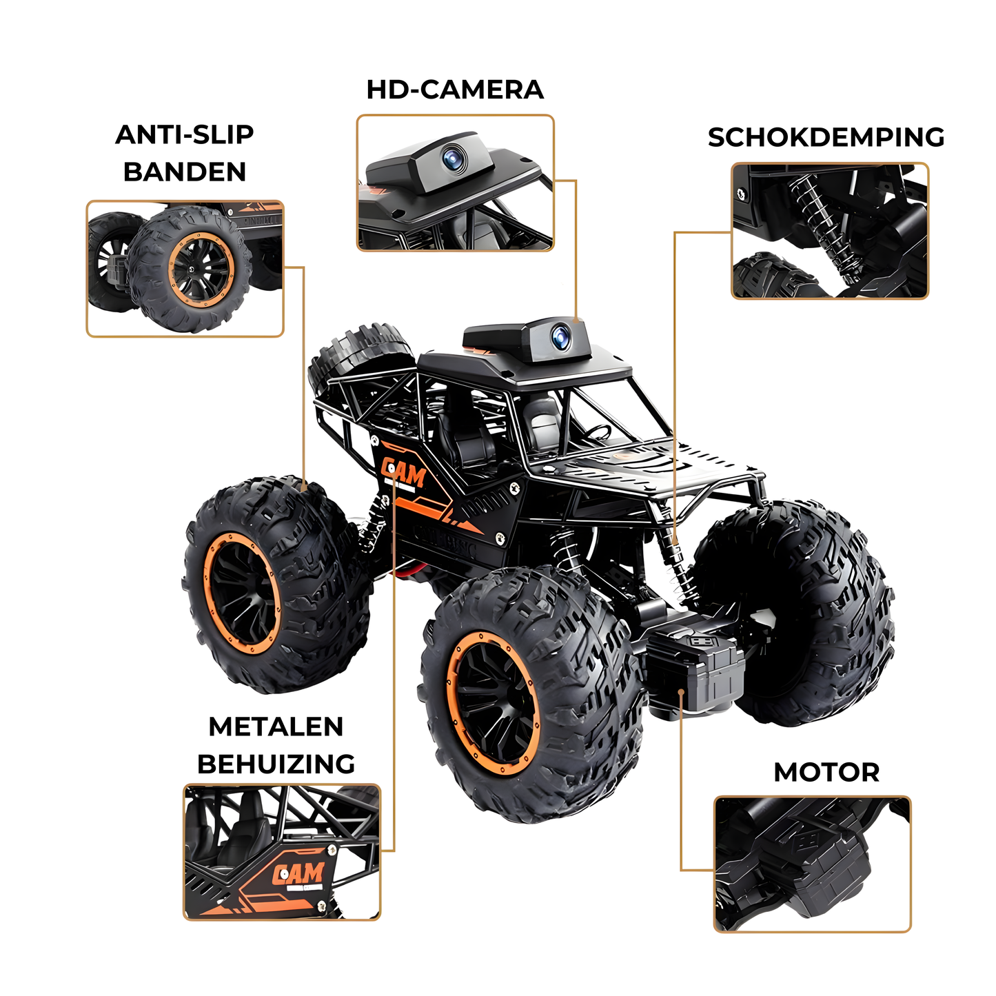 Bestuurbare Auto met Camera