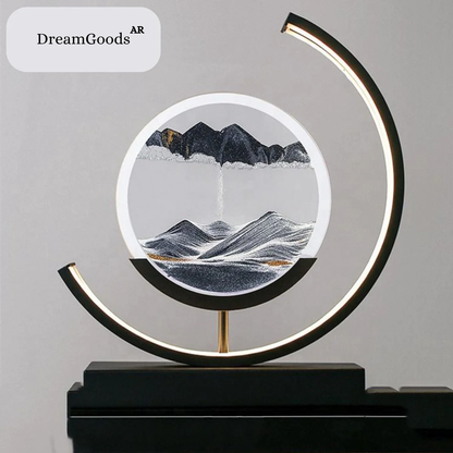 DreamGoods Bewegende Zandkunst Lamp